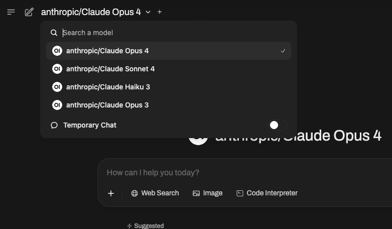 Select Pipe Function as Model Screenshot